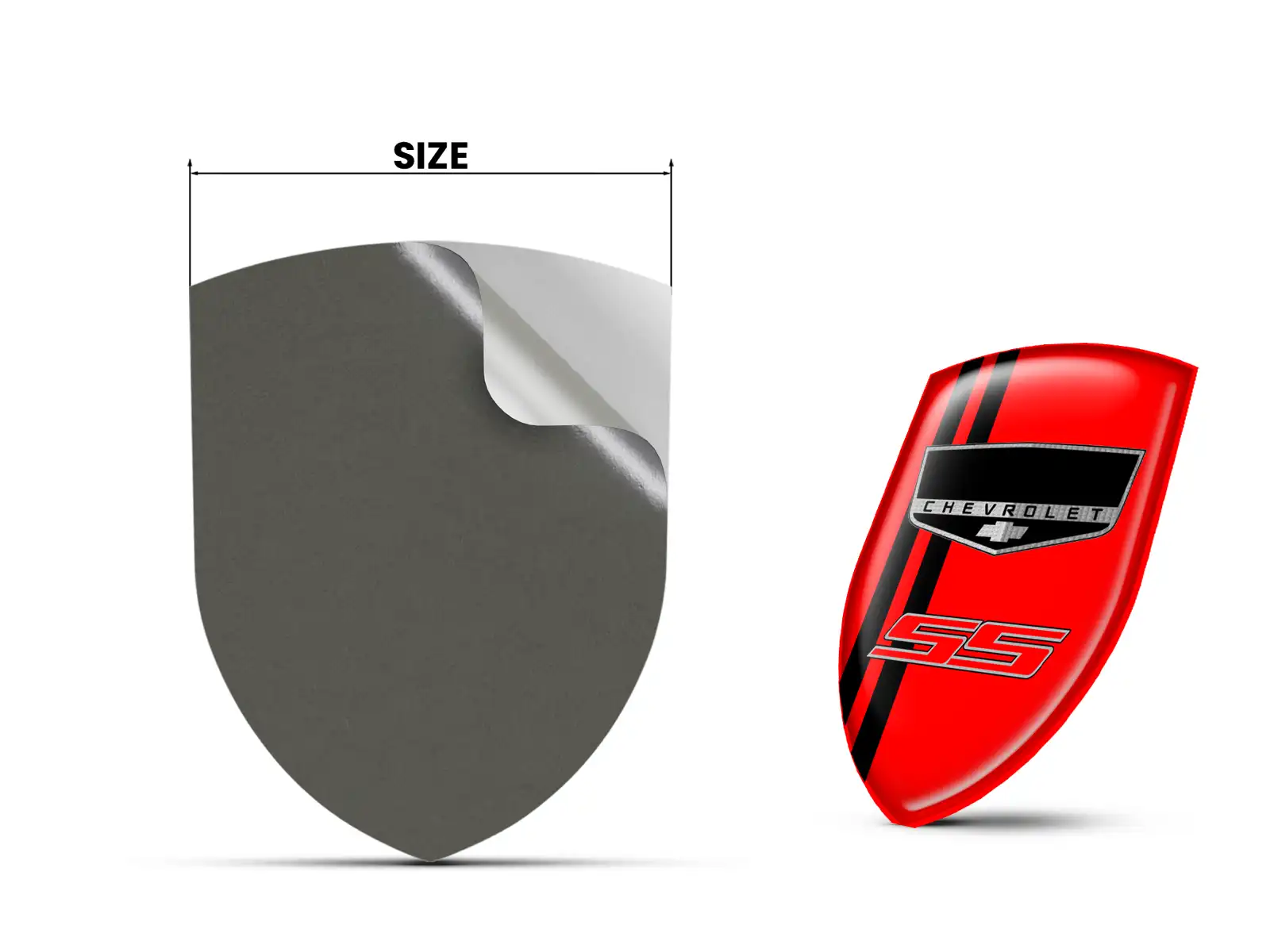 Chevrolet Etiqueta Impermeable Premium Universal Personalizable
